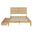 Structure de lit en bois avec deux tiroirs de rangement intégrés-1055059819-1055059821