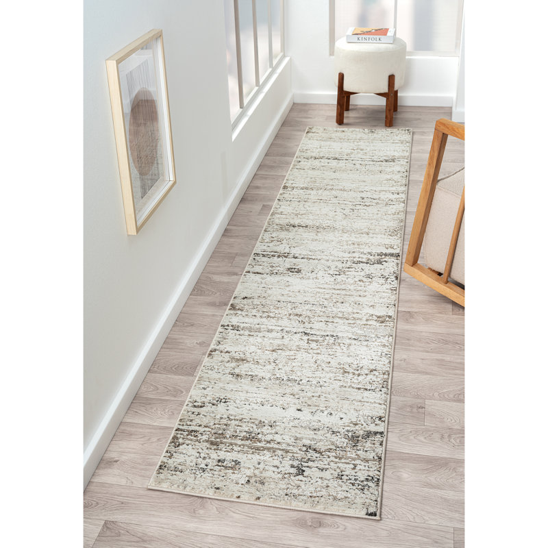Abstract Indoor Rug, Runner 2' x 8'