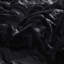 Black 3 Pcs Full/queen Solid Faux Fur Comforter Mini , Featuring Soft Mink Reverse, 2 Shams With - Inch Flange, Filled, Box Sewn Design For Fill Stability In Stylish Brushed Fur, Filling, End To