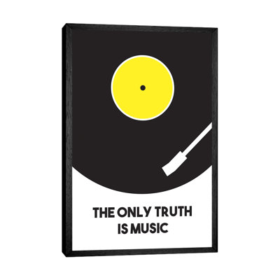 The Only Truth Is Music by Benton Park Prints - Print on Canvas