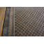 Tapis bleu antique rectangulaire en laine noué à la main à motif géométrique années 1920