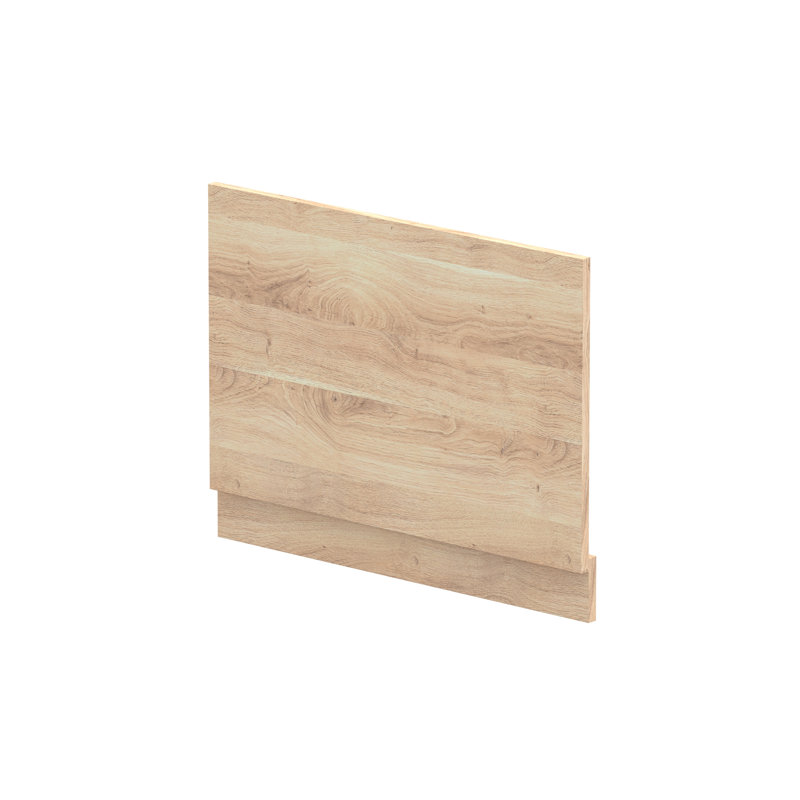 750mm Bath End Panel, Bleached Oak