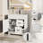 Breonica Wood 30" W Single Vanity Set-100489074