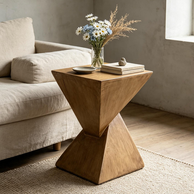 Douglaston Pedestal End Table