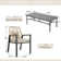 Rectangular 8 - Person 82.7'' L Outdoor Patio Dining Set With 8 Rattan Chairs