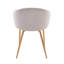 Fauteuils en velours 19,25 po Josie-81702314