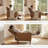 Upholstered Home Theater Seat-1420226295