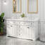 Ensemble de meuble-lavabo à double cuve 60 po Barnhart-1638225161