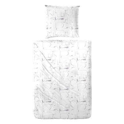 Janik Cotton 144 TC Reversible 2 Piece Duvet Cover Set