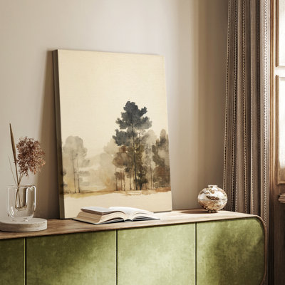 Paysage rétro V - galerie avec cavas