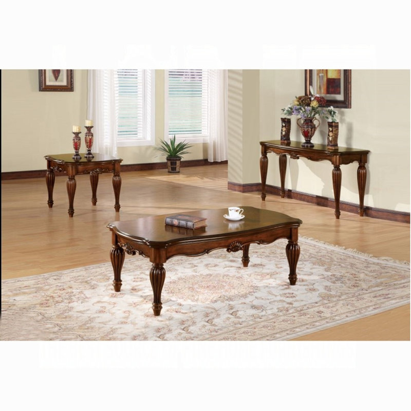 Dreena 3-Pcs Living Room Table Set