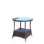 Table basse pour l'extérieur avec 1 table basse en verre trempé transparent-137790802-137790803-137790806