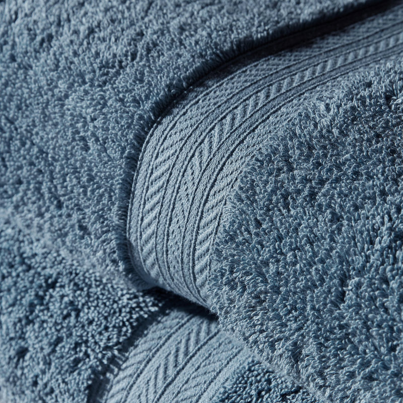 Renaissance Egyptian Cotton Bath Towel, Denim, Bath Towel