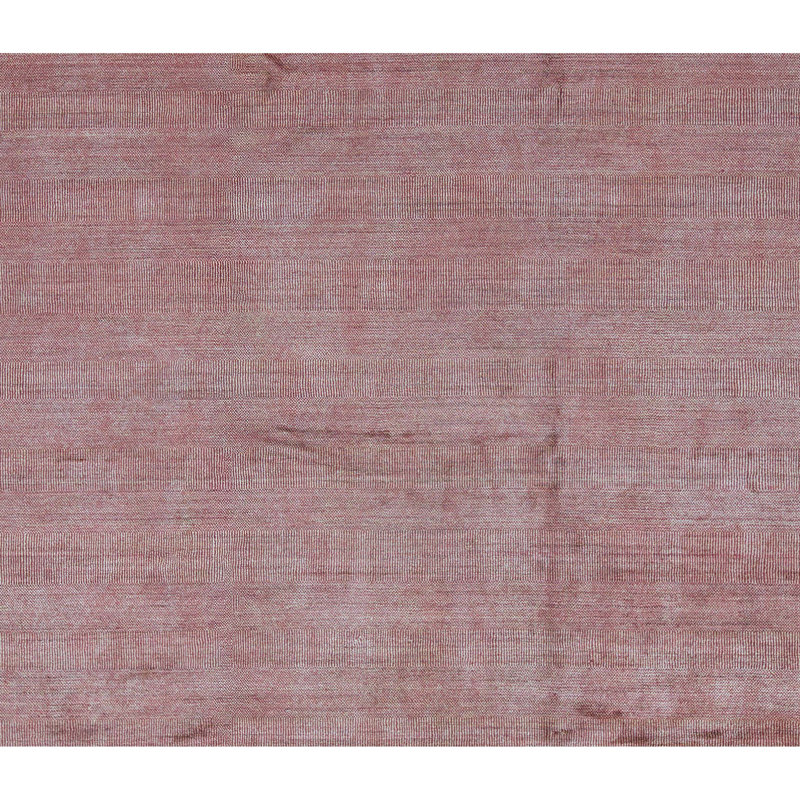 Wool Area Rug in Light Red