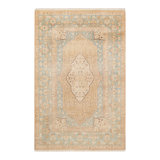 Classic One-of-a-Kind 4' 1" X 6' 4" Hand Knotted Area Rug