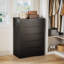 Commode à 6 tiroirs avec poignées dissimulées et armoire de rangement Cherea-1700617409