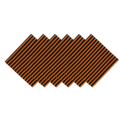 Shute Cotton Striped Square Napkin