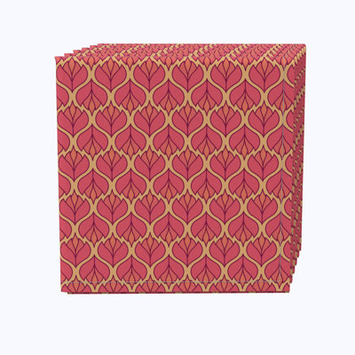 100% Cotton Geometric Square Napkin