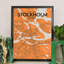 Stockholm City Map - No Frame Print-717789866