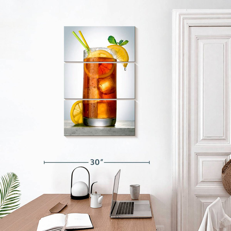 Verre à thé glacé Yarlin, H 32 po x l 20 po