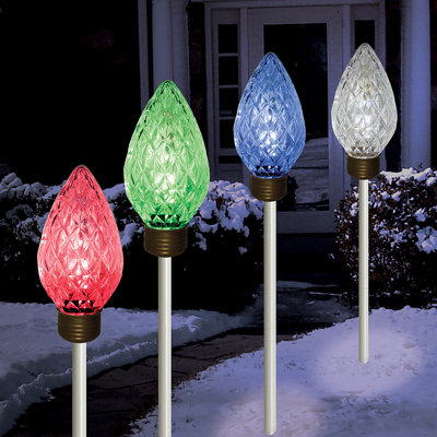 4 lumières de sentier 4 lumières
