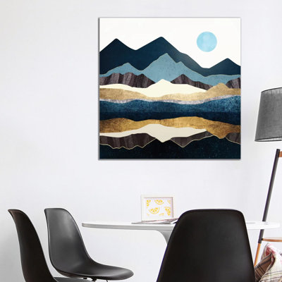 Reflect Hills - Print on Canvas