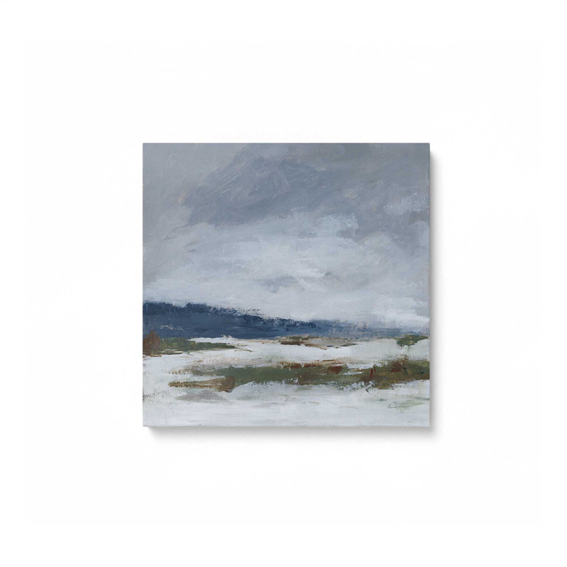 «Cold Winter's Day», reproduction sur toile dans un cadre poli, Toile tendue, H 24 po x l 24 po x P 1,25 po