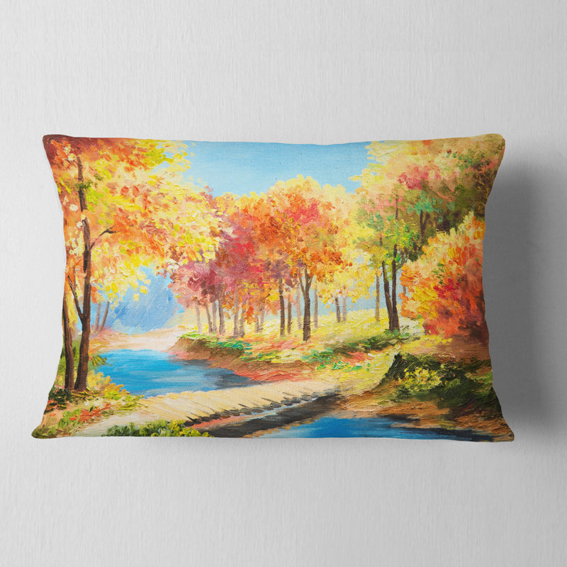 Coussin Landscape, 12 po x 20 po, Rectangulaire