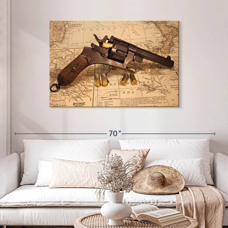 Conquer The World, 30" H x 45" W