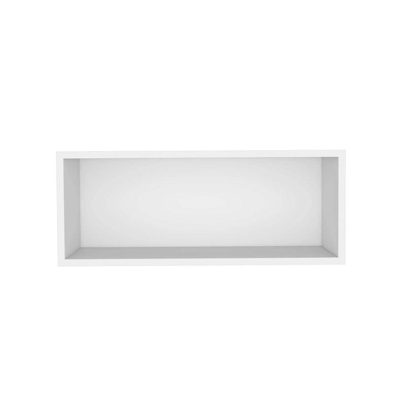 Armoire murale Rock avec rangement ouvert, Blanc