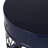 Iron Cut Outdoor Coffee Table - Navy Blue, Stylish, 12.00"W X 17.78"H End-911154846