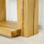 Jullian 55cm W Solid Wood Bedside Table