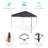 118'' W x 118'' D Steel Pop-Up Canopy-55131349