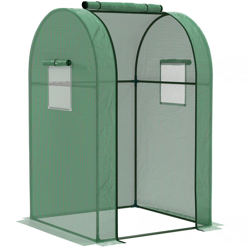 Chadijah 3 Ft W x 3 Ft D Hobby Greenhouse