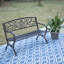 Banc de parc en acier Landy