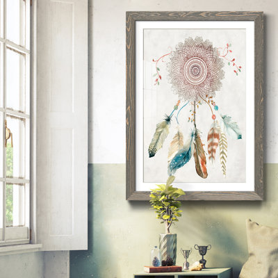 " Mandala Dream Catcher " Painting Print