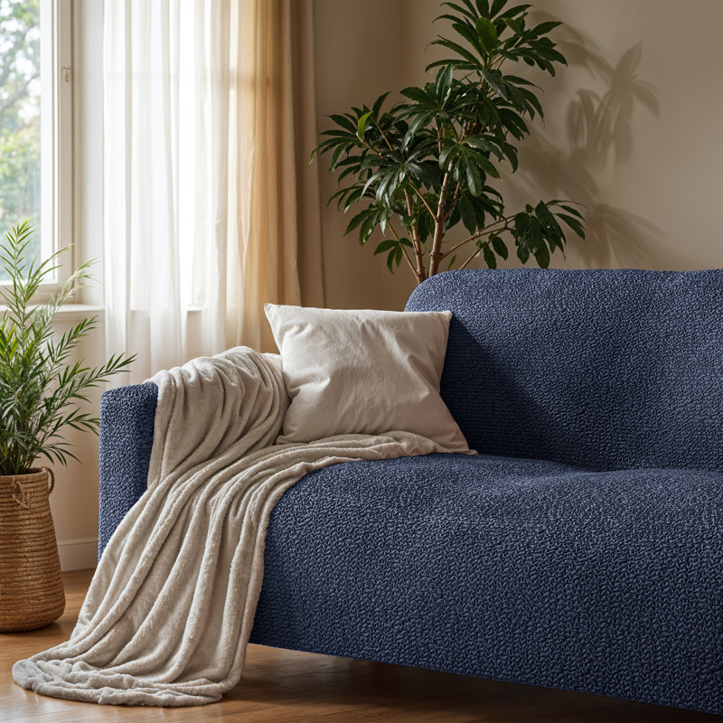 Housse extensible pour canapé pour animaux de compagnie - Housse de protection pour meuble lavable, Crème, crème