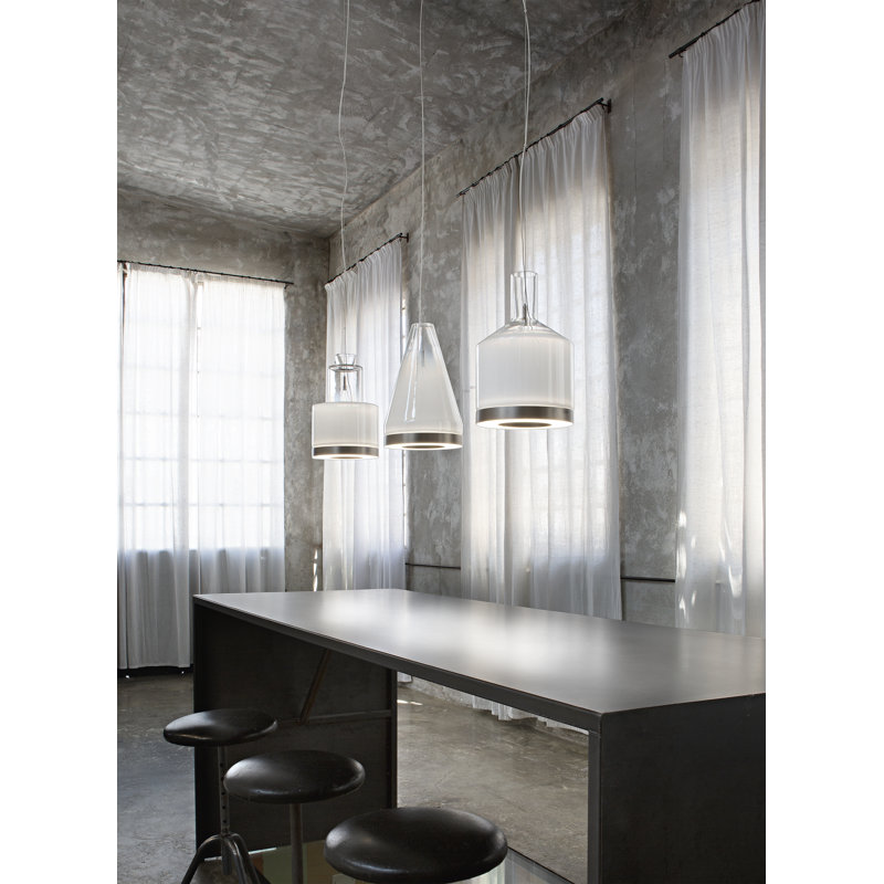 Medea 1 - Light Pendant, 3000 Kelvins, White