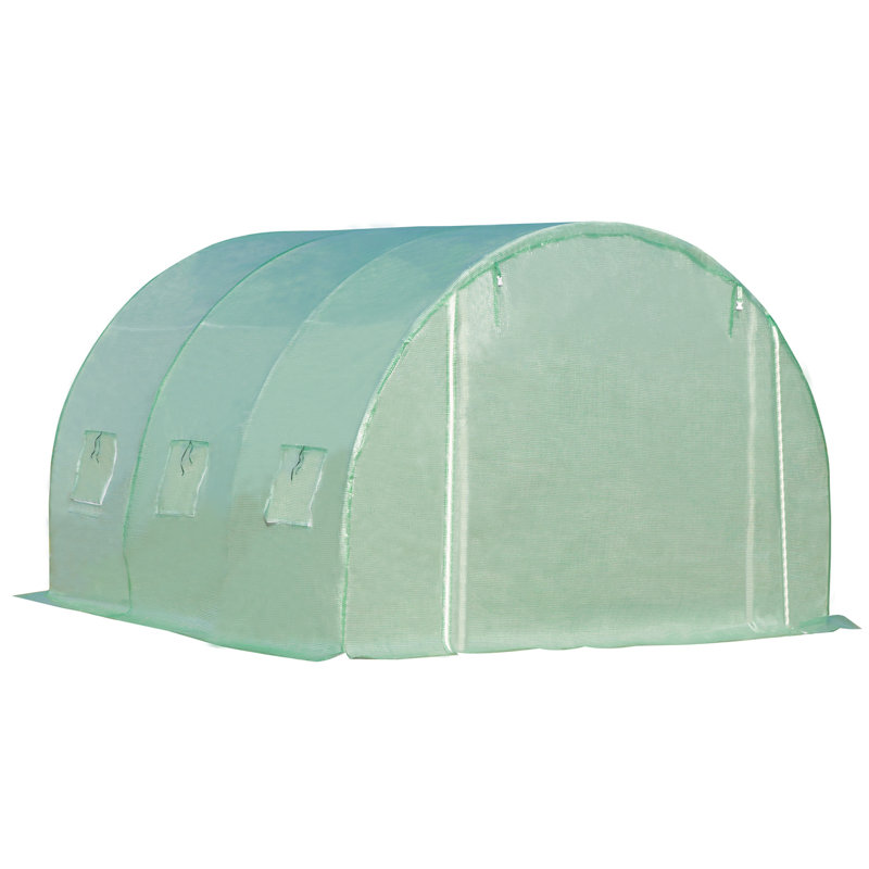Greenhouse, 9.8' W x 9.8' D, Light Green