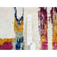 Tapis coloré en laine et en soie noué à la main à motif abstrait 71ABED591C0447290FD7F0923958C3B-383932285