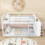 Lit superposé multifonctionnel en bois avec tiroirs et tablettes de rangement-726015994-726015989