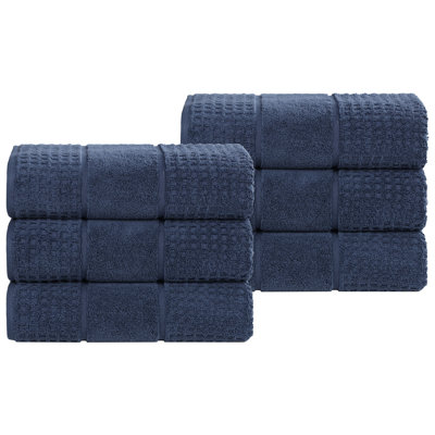 Camillah Waffle Cotton Hand Towel Set