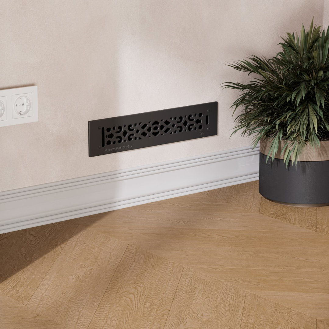 The Renovators Supply Inc. 3.5'' W Aluminum Floor Vent Cover The Renovators Supply Inc. 