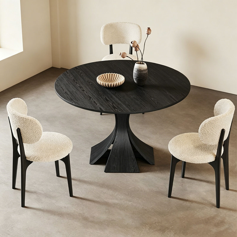 Table de salle à manger French French, H 29,5 po x L 39,4 po x l 39,4 po