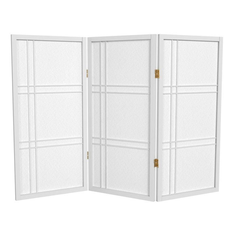 Écran court Shoji 3 pi Keitez, Blanc, 3