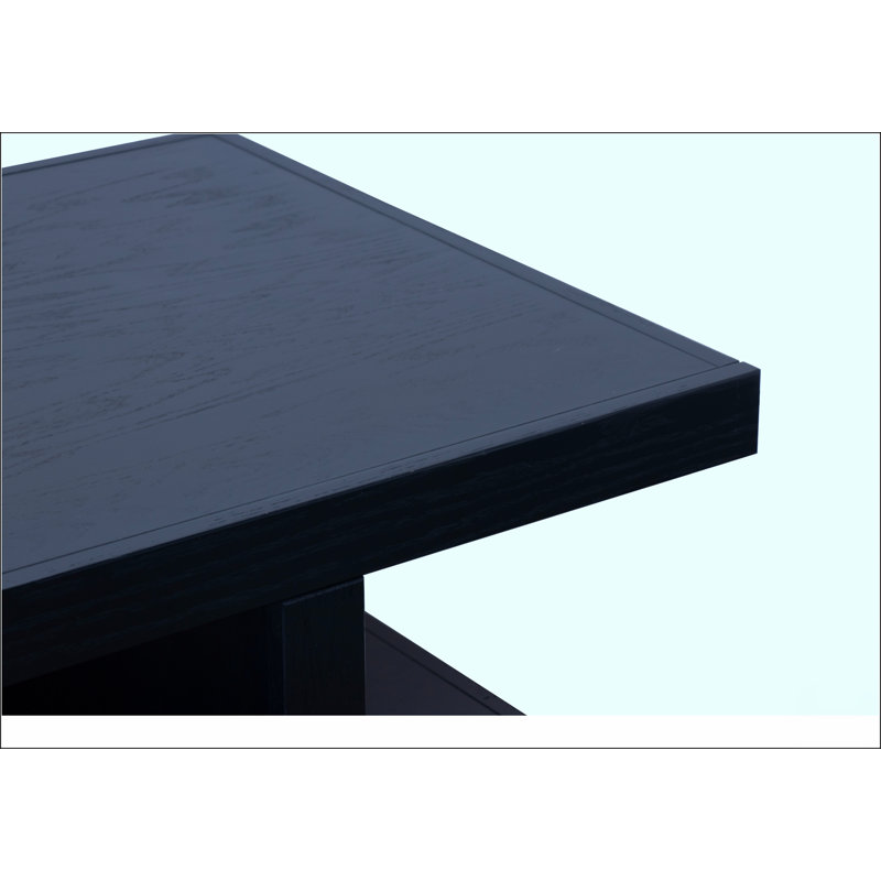 Table basse Laurel Canyon 49 po, aucun assemblage requis, finition clou de girofle