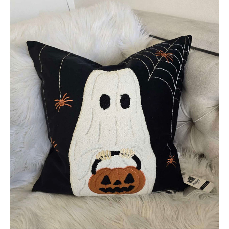 Halloween Themed Throw Pillow