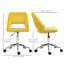 Fauteuil de bureau pivotant sans accoudoirs,-1651654116
