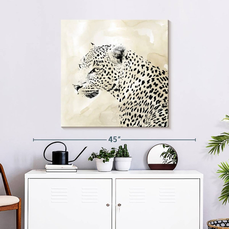Brampt Leopard Spots III, 30" H x 30" W