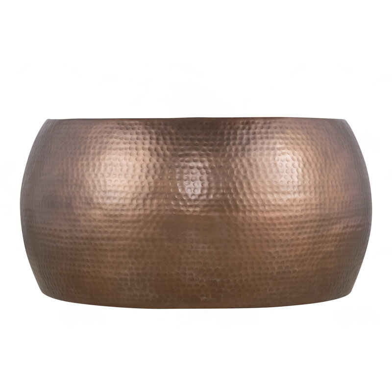 Table basse ronde Modern Modern, Cuivre